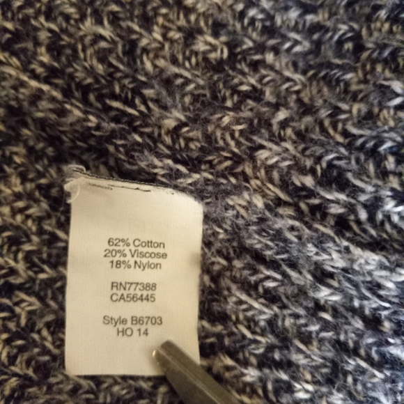 🏖️ MADEWELL Soft Chunky Knit Pullover Size Small - Picture 11 of 11